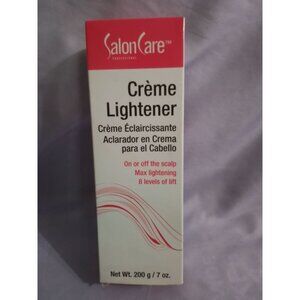 Salon Care Crème Lightener 7 Oz Hair Bleach